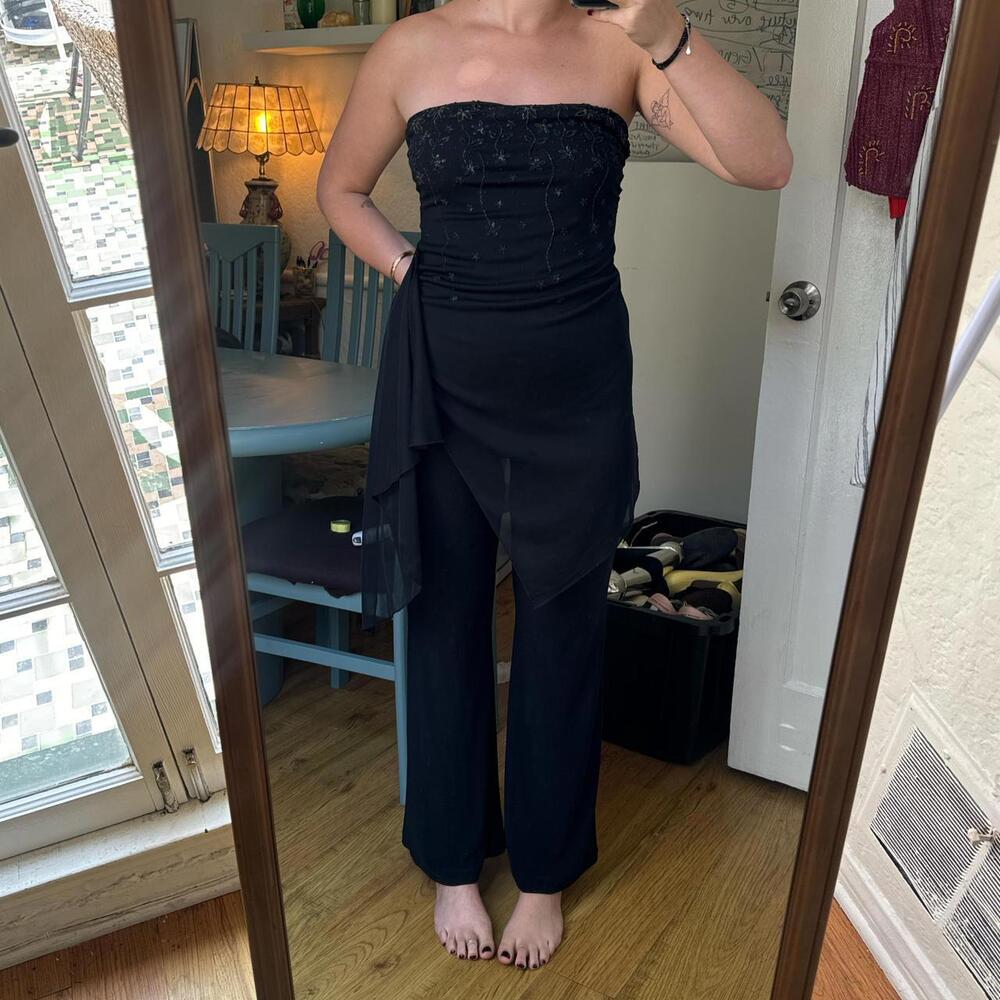 Black One Piece Jumpsuit